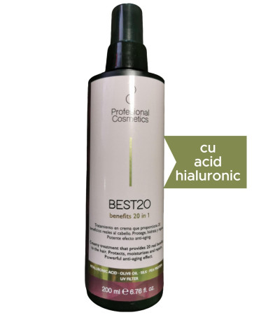 Best20 tratament leave-in cu acid hialuronic 200ml