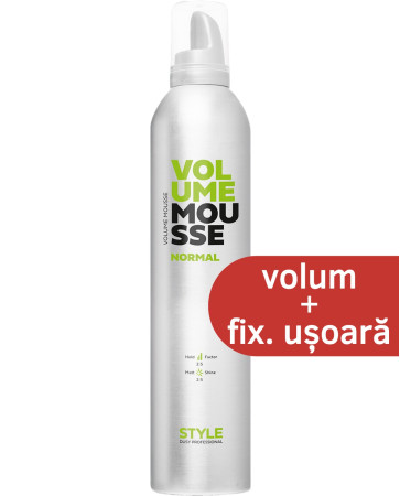 Spuma pentru styling si volum cu fixare normala - 400ml