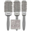 Set de 3 perii ceramice rotunde Secret Shine Pro